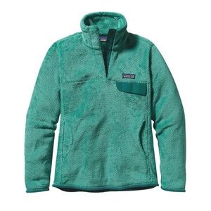 Patagonia Re-Tool Snap Pullover in Cyan